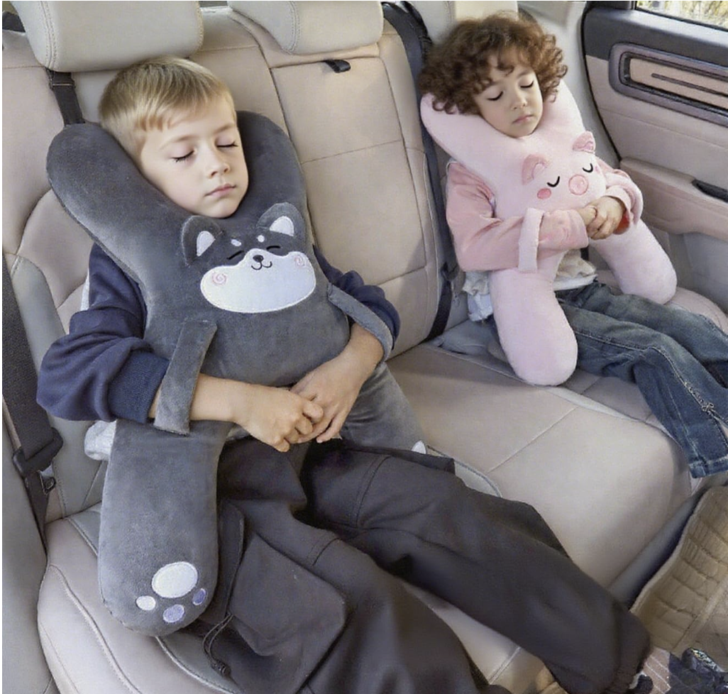 Kids Car Sleep Pillow with Head Support