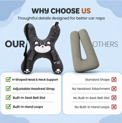 Kids Car Sleep Pillow with Head Support